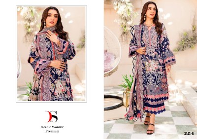 Niddle wonder by deepsy suits pure cotton with embroidered dress material catalogue at affordable rate salwar kameez catalogs