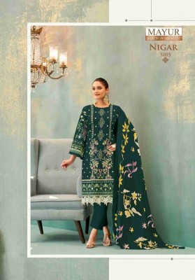 Nigar vol 5 by Mayur exclusive cotton printed unstitched dress material catalogue salwar kameez catalogs