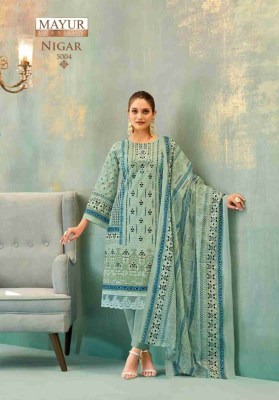 Nigar vol 5 by Mayur exclusive cotton printed unstitched dress material catalogue salwar kameez catalogs