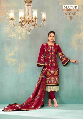 Nigar vol 5 by Mayur exclusive cotton printed unstitched dress material catalogue salwar kameez catalogs