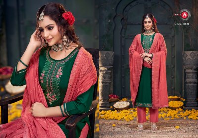 Noopur vol 2 by Triple A pure jam cotton sequence work unstitched suit catalogue at low rate  salwar kameez catalogs