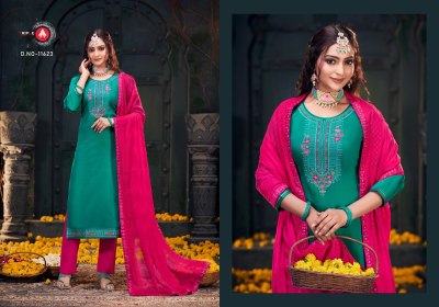 Noopur vol 2 by Triple A pure jam cotton sequence work unstitched suit catalogue at low rate  salwar kameez catalogs