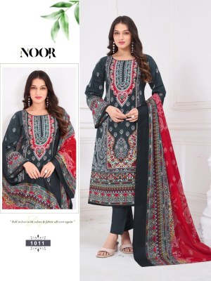 Noor vol 1 by Falak International Cotton printed unstitched suit catalogue with wholesale price dress material catalogs