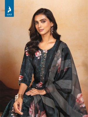 Noorjaha by Kaya Muslin Digital printed readymade suit catalogue at affordable rate readymade suit catalogs