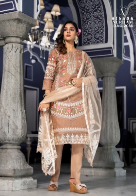 Nurham by Afsana organza with beautiful lakhnavi work readymade suit catalogue at wholesale price readymade suit catalogs