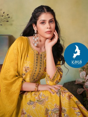 Nushrat by Kaya 3 piece Concept top bottom and dupatta catalogue at affordable rate readymade suit catalogs