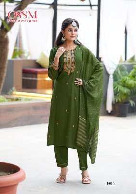  OSSM Gungun Luxuria Premium Vatican Silk Festival Set with Heavy Embroidery And Silk Jacquard Dupatta Wholesale kurtis catalogs