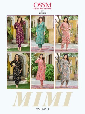 OSSM Mimi present Premium Modal Chanderi Print kurti with chanderi printed pant kurtis catalogs