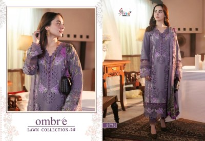 Ombrelawn 25 by Shree Fab Pure Cotton heavy embroidered Pakistani suit at affordable rate pakistani suit catalogs