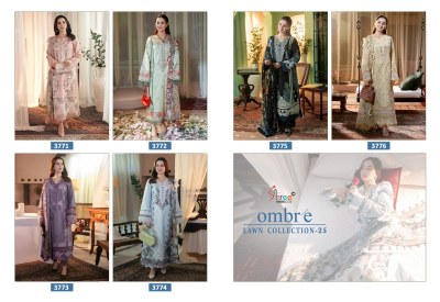 Ombrelawn 25 by Shree Fab Pure Cotton heavy embroidered Pakistani suit at affordable rate pakistani suit catalogs