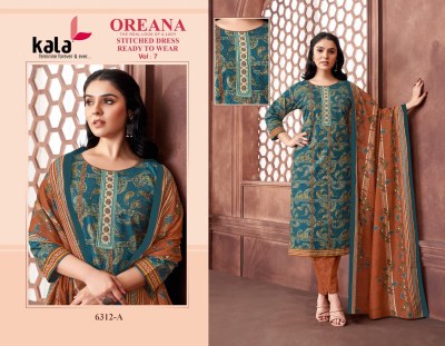 Oreana vol 7 by Kala Exclusive designer readymade suit catalogue at affordable rate readymade suit catalogs