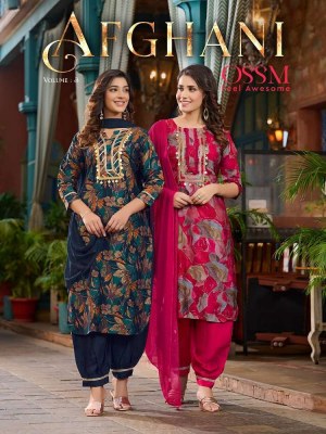 Ossm Afghani Vol 3 Premium Collection Afghani Readymade Kurti catalogue wholesale  Ossm Kurti catalogue