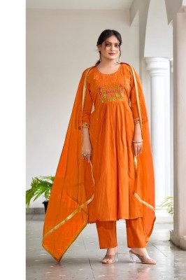 Ossm Gulzar Fancy 3Pc Collection Premium Viscos Roman Silk with Inner Heavy Embroidery And Organza Lace Work Wholesale product readymade suit catalogs