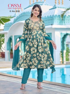 Ossm Mannat Vol 6 Nyra Cut Kurti catalogue wholesaler supplier  kurtis catalogs