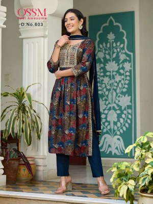 Ossm Mannat Vol 6 Nyra Cut Kurti catalogue wholesaler supplier  kurtis catalogs