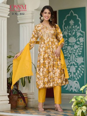 Ossm Mannat Vol 6 Nyra Cut Kurti catalogue wholesaler supplier  kurtis catalogs