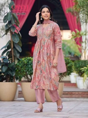 Ossm Mantra Vol 5 Alia Kiara V Neck Premium Collection Wholesale Kurti catalogue  kurtis catalogs