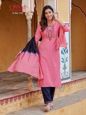 Ossm Millie Premium Range 3pc Readymade Kurti catalogue  kurtis catalogs