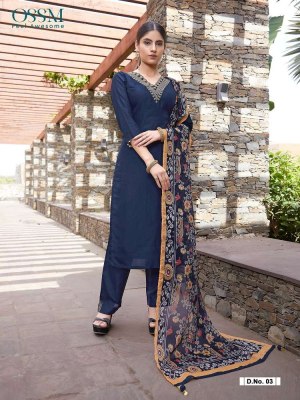 Ossm Noorie Festive Collection Top Pant Dupatta set wholesale Kurti catalogue  kurtis catalogs