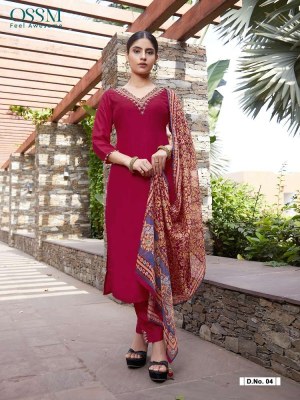 Ossm Noorie Festive Collection Top Pant Dupatta set wholesale Kurti catalogue  kurtis catalogs