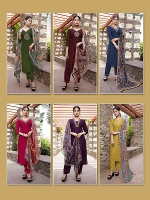 Ossm Noorie Festive Collection Top Pant Dupatta set wholesale Kurti catalogue  kurtis catalogs