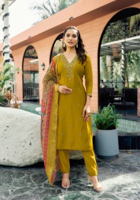 Ossm Rangat Viscos Roman Silk Readymade Suits wholesale  readymade suit catalogs