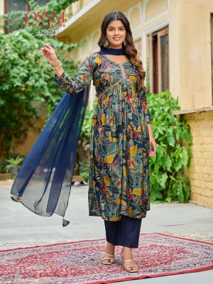 Ossm Resham Vol 7 Premium Collection Alia Cut Kurti Catalogue wholesaler   kurtis catalogs