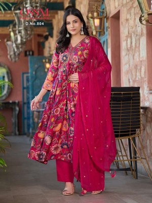 Ossm Resham Vol 8 Alia Cut Top Bottom Dupatta Set Wholesale Kurti catalogue  kurtis catalogs