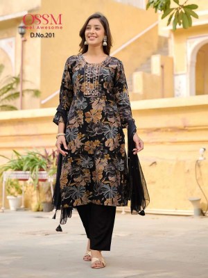 Ossm Sargam Vol 2 Fancy Straight Mirror Work Dresses With Pant and dupatta set wholesale Kurti catalogue   kurtis catalogs