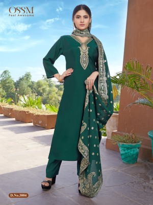 Ossm by monalisa vol 3 fancy kurti with pant with heavy dupatta at wholsale rate  kurtis catalogs