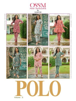 Ossm new launch Polo vol 2 alia nyra cut co ord set Kurti catalogue wholesale price  kurtis catalogs