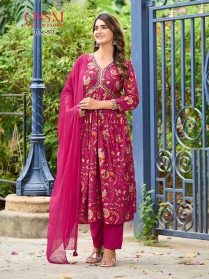 Ossm presents Resham vol 5 top pant dupatta  Alia cut wholesale Kurti catalogue  kurtis catalogs