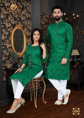 Outluk Vol 123 couple combo of Kurta with Payjama and Kurti with Pants set wholesale catalogue  kurtis catalogs