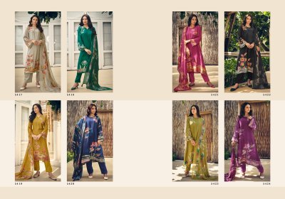 PRM Trendz by Zaysha pure muslin printed khatli work Pakistani suit catalogue at wholesale price salwar kameez catalogs