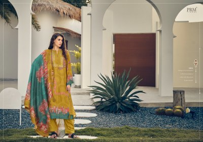 PRM Trendz present Roselyn pure masline silk embroidered printed unstitched suit material catalogue at low rate salwar kameez catalogs