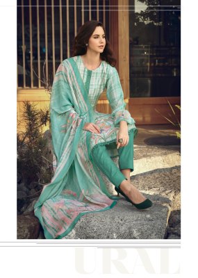 PRM Trendz present Tieran pure muslin silk digital printed dress material catalogue at wholesale price salwar kameez catalogs