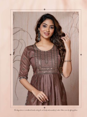 Paavi present kavya modal print embroidered kurti catalogue at low rate kurtis catalogs