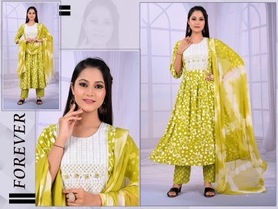 Padmavati Karishma Vol 1  Rayon ODP Print Suit Set with Gala Work And Naznine Saboori Dupatta Wholesale kurtis catalogs