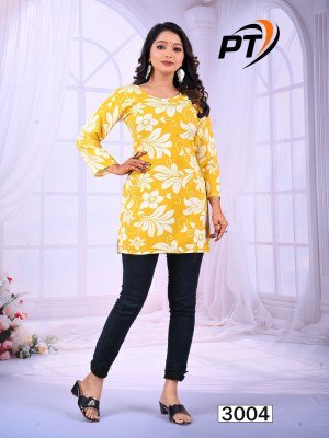 Padmavati Textiles  Dairy Milk Vol 3 Stylish Rayon ODP Printed Short Top for Women Wholesale kurtis catalogs