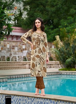 Pahel vol 9 by Radhika lifestyle Heavy reyon Printed readymade suit catalogue at affordable rate readymade suit catalogs