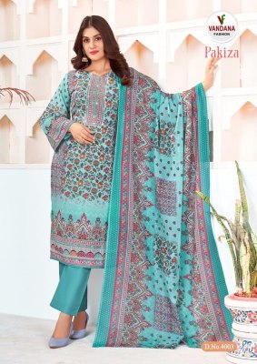 Pakiza vol 4 by Vandana fashion fancy soft cotton unstitched salwar suit catalogue  salwar kameez catalogs