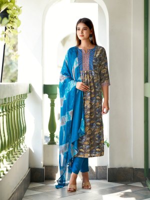 Parra Studio by Rangaat beautiful handwork kurti pant and dupatta catalogue  readymade suit catalogs