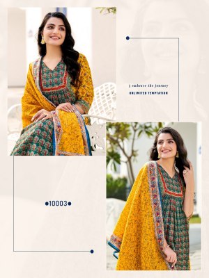 Parra Studio by paradise exclusive designer muaslin digital printed kurti pant with dupatta catalogue at wholesale price readymade suit catalogs