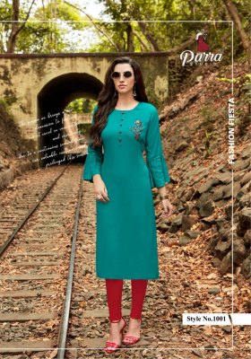 Parra studio by vastram pure reyon khatli work kurti catalogue at low rate kurtis catalogs