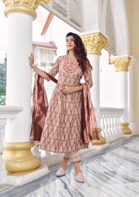 Parra studio khoobsurat vol 3 nyra cute Kurti with pants and dupatta set catalogue  kurtis catalogs