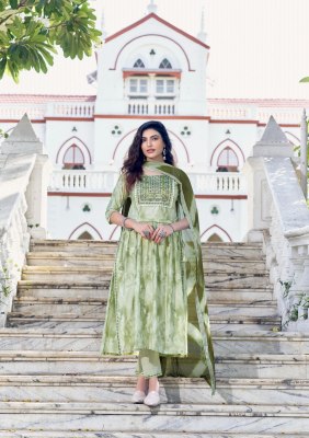 Parra studio khoobsurat vol 3 nyra cute Kurti with pants and dupatta set catalogue  kurtis catalogs