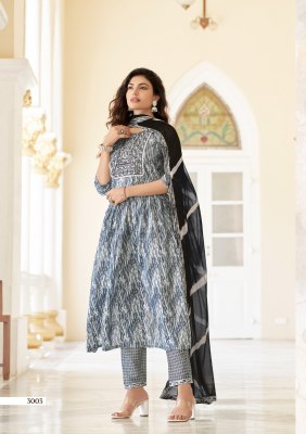 Parra studio khoobsurat vol 3 nyra cute Kurti with pants and dupatta set catalogue  kurtis catalogs