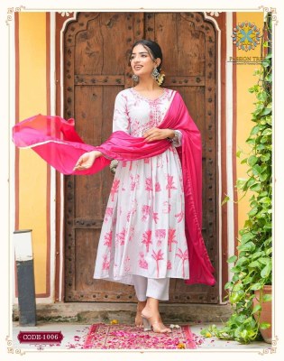 Passion Tree Adwika Vol 1 Aliya Cut Kurti Pant Dupatta set Kurti catalogue wholesaler  kurtis catalogs