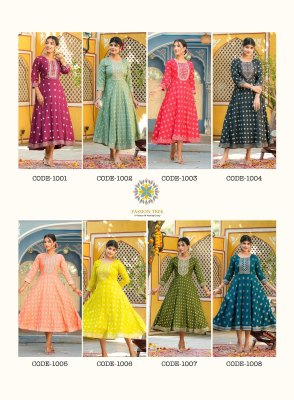 Passion tree Rangilo vol 1 printed round kurti catalogue by a venture of varni raj group kurtis catalogs