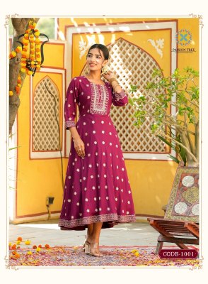 Passion tree Rangilo vol 1 printed round kurti catalogue by a venture of varni raj group kurtis catalogs